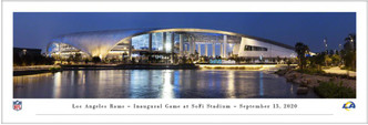 Los Angeles Rams at SoFi Stadium Panoramic Poster