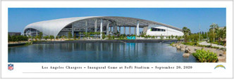 Los Angeles Chargers at SoFi Stadium Panoramic Poster