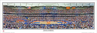 Syracuse Orangemen at the Carrier Dome Panoramic Poster