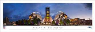 Seattle Seahawks at "Exterior" CenturyLink Field Panoramic Poster