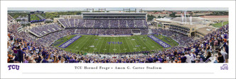 TCU Horned Frogs at Amon G Carter Stadium Panoramic Poster