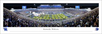 Kentucky Wildcats at Kroger Field Panoramic Poster