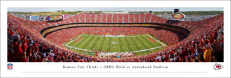Kansas City Chiefs at Arrowhead Stadium Panoramic  Poster