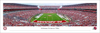 Alabama Crimson Tide "End Zone" at Bryant-Denny Stadium Panoramic Poster