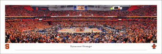 Syracuse Orange vs Duke Blue Devils at the Carrier Dome Panoramic Poster