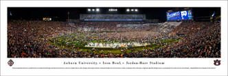Auburn Tigers "Iron Bowl" Jordan Hare Stadium Panoramic Poster