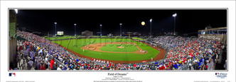 2022 Field of Dreams Game - Cincinnati Reds vs Chicago Cubs Panoramic Framed Poster