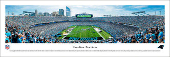 Carolina Panthers "End Zone" at Bank of America Stadium Panoramic Poster