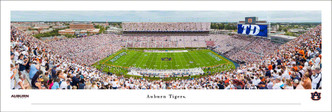 Auburn Tigers "White-Out" at Jordan Hare Stadium Panoramic Poster