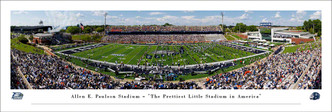 Georgia Southern Eagles at Paulson Stadium Panoramic Poster