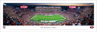 San Francisco 49ers at Levi's Stadium Panoramic Poster