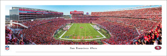 San Francisco 49ers "End Zone" at Levi's Stadium Panoramic Poster