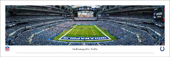 Indianapolis Colts "EndZone" at Lucas Oil Stadium Panoramic Poster