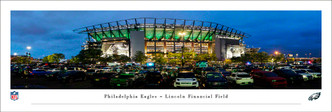 Philadelphia Eagles "Exterior" at Lincoln Financial Field Panoramic Poster
