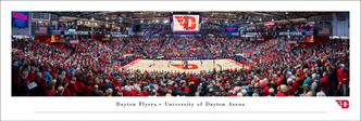 Dayton Flyers Basketball at the University of Dayton Arena Panoramic Poster