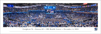 Creighton Bluejays Basketball at CHI Health Center Panoramic Poster