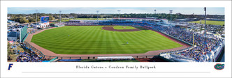 Florida Gators vs Miami Hurricanes Baseball at Condron Park Panoramic Poster