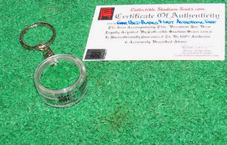 Astrodome Game Used Turf Keyring