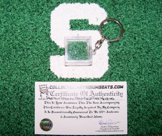 Spartan Stadium Game Used Turf Keyring
