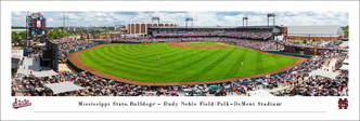Mississippi State Bulldogs Baseball at Dudy Noble Field Panoramic Poster