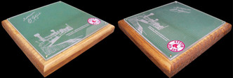 Fenway Park - Boston Red Sox Authentic Right Field Wall Pad Wall Plaque