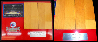 Philadelphia Spectrum - Philadelphia 76ers Hardwood Floor/Court Display