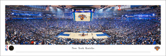 New York Knicks at Madison Square Garden Panoramic Poster