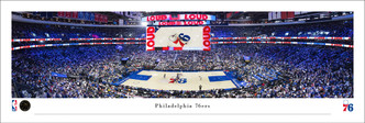 Philadelphia 76ers at Xfinity Mobile Arena Panoramic Poster