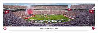Alabama Crimson Tide "Entrance" at Bryant Denny Stadium Panoramic Poster