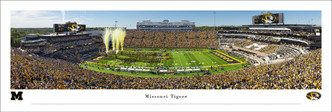 Missouri Tigers at Faurot Field Panoramic Poster