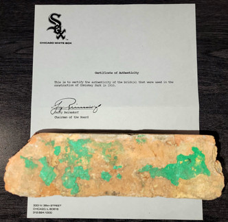Comiskey Park Green Exterior Brick