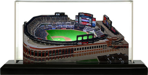 Citi Field Overhead Aerial View Baseball Stadium Print, New York Mets