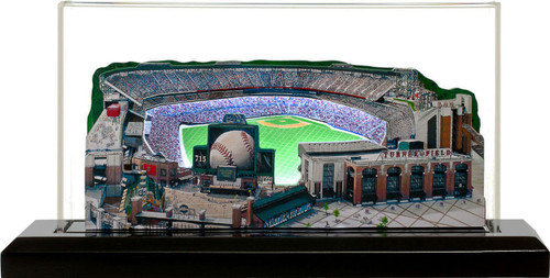 Turner Field Atlanta Braves 3D Ballpark Replica