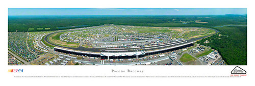 Pocono Raceway Panoramic Poster