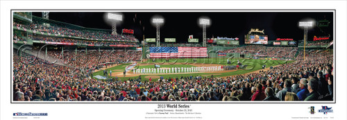 "2013 World Series" Boston Red Sox Panoramic Framed Poster