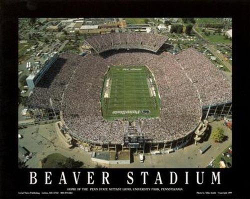 Beaver Stadium Aerial Poster