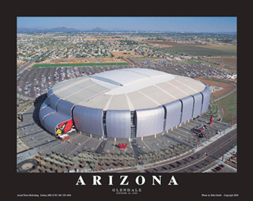 State Farm Stadium Aerial Poster