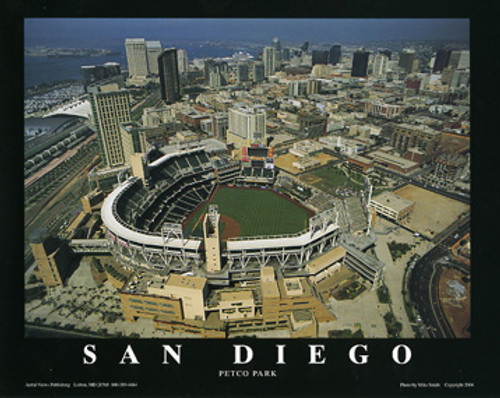 Petco Park Aerial Poster