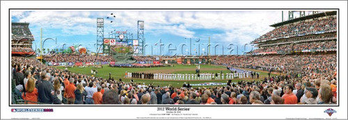 2014 San Francisco Giants World Series Champions Framed 