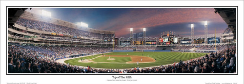 "Top of the Fifth" Chicago White Sox Panoramic Framed Poster