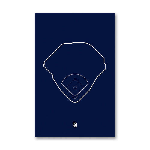 San Diego Padres – Petco Park LIMITED EDITION Art Print by John Stoeckley —  Reflections