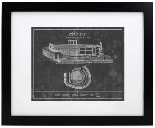 New York Mets Citi Field 3D Wood Stadium Replica — 3D WOOD MAPS