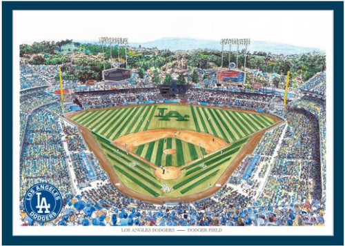 Dodger Stadium - Los Angeles Dodgers Art Print