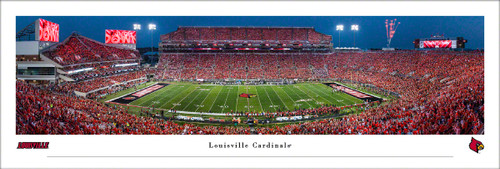 Louisville Cardinals at  Cardinal Stadium Panorama Poster