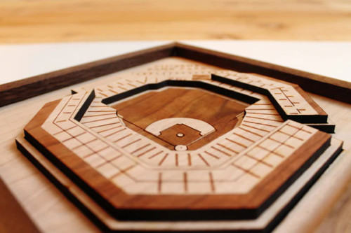 Citizens Bank Park Wooden Diamond