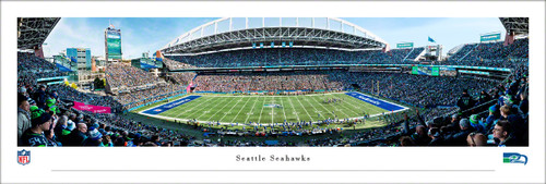 Seattle Seahawks "Throwback Game" at Lumen Field Panoramic Poster