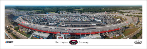 Darlington Speedway 75th Anniversary Panoramic Poster