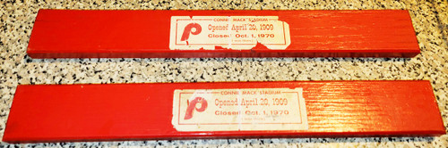 Connie Mack Stadium/Shibe Park Seat Slat - Philadelphia Phillies