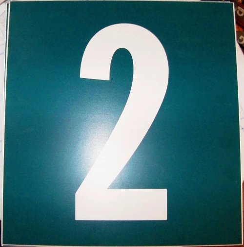 Busch Stadium - St. Louis Cardinals Authentic Scoreboard Number