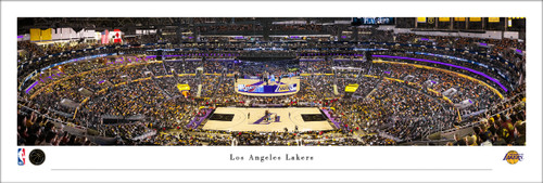 Los Angeles Lakers at Crypto.com Arena Panoramic Poster